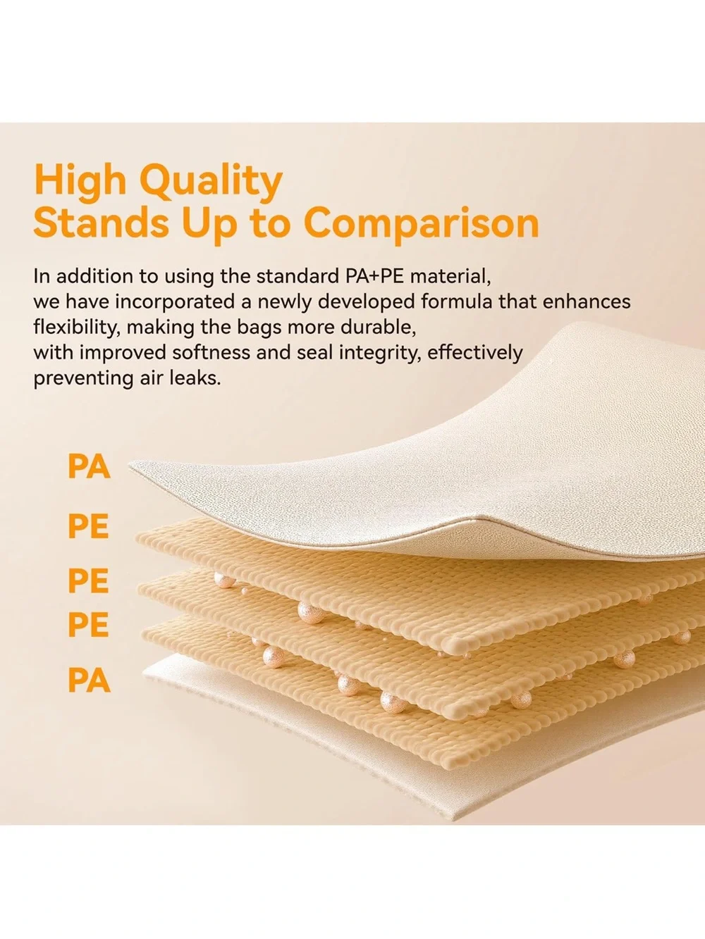 15-pack vacuum bags for travel with wireless rechargeable pump carry on size